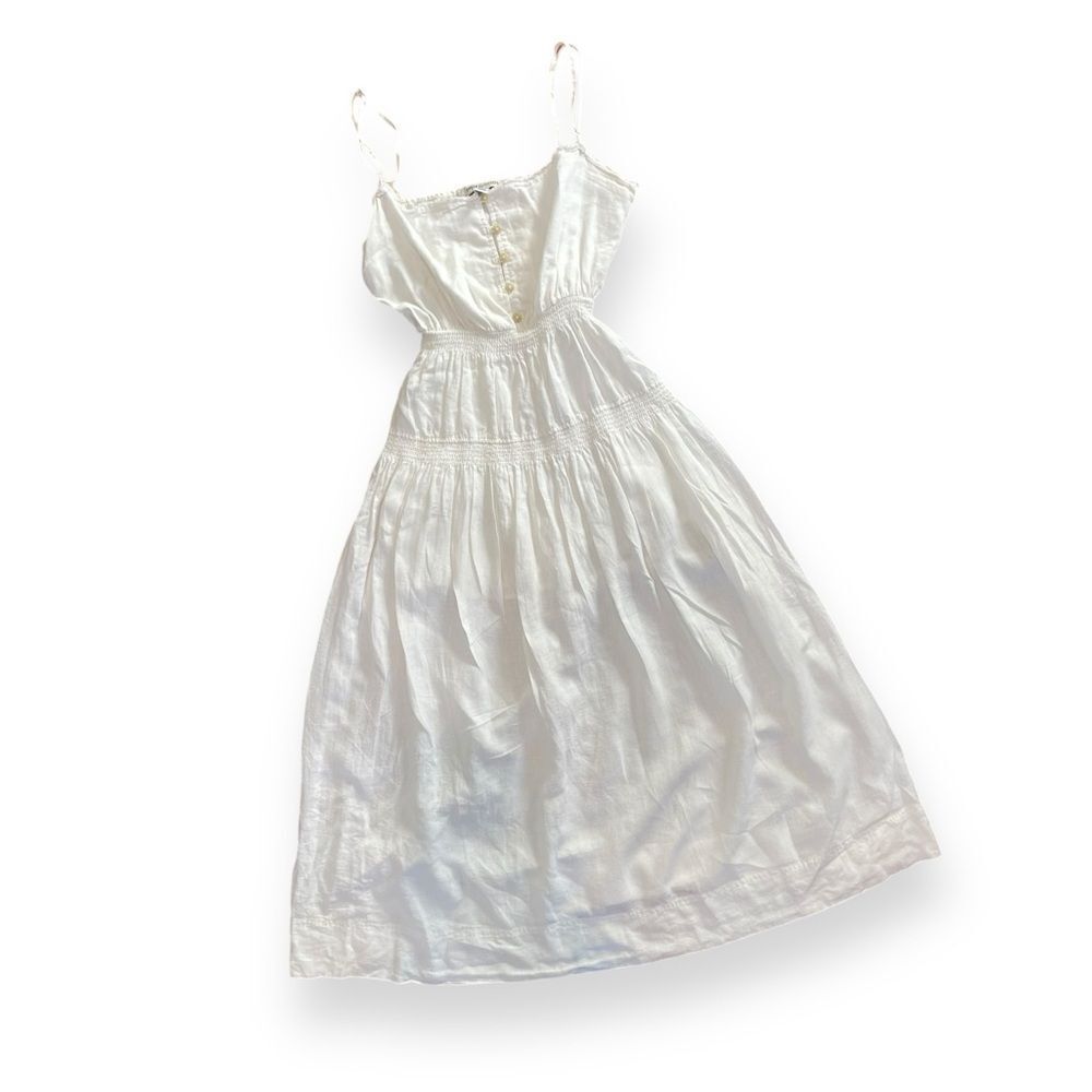 urban outfitters long white dress